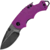 Kershaw Shuffle Purple Blackwash