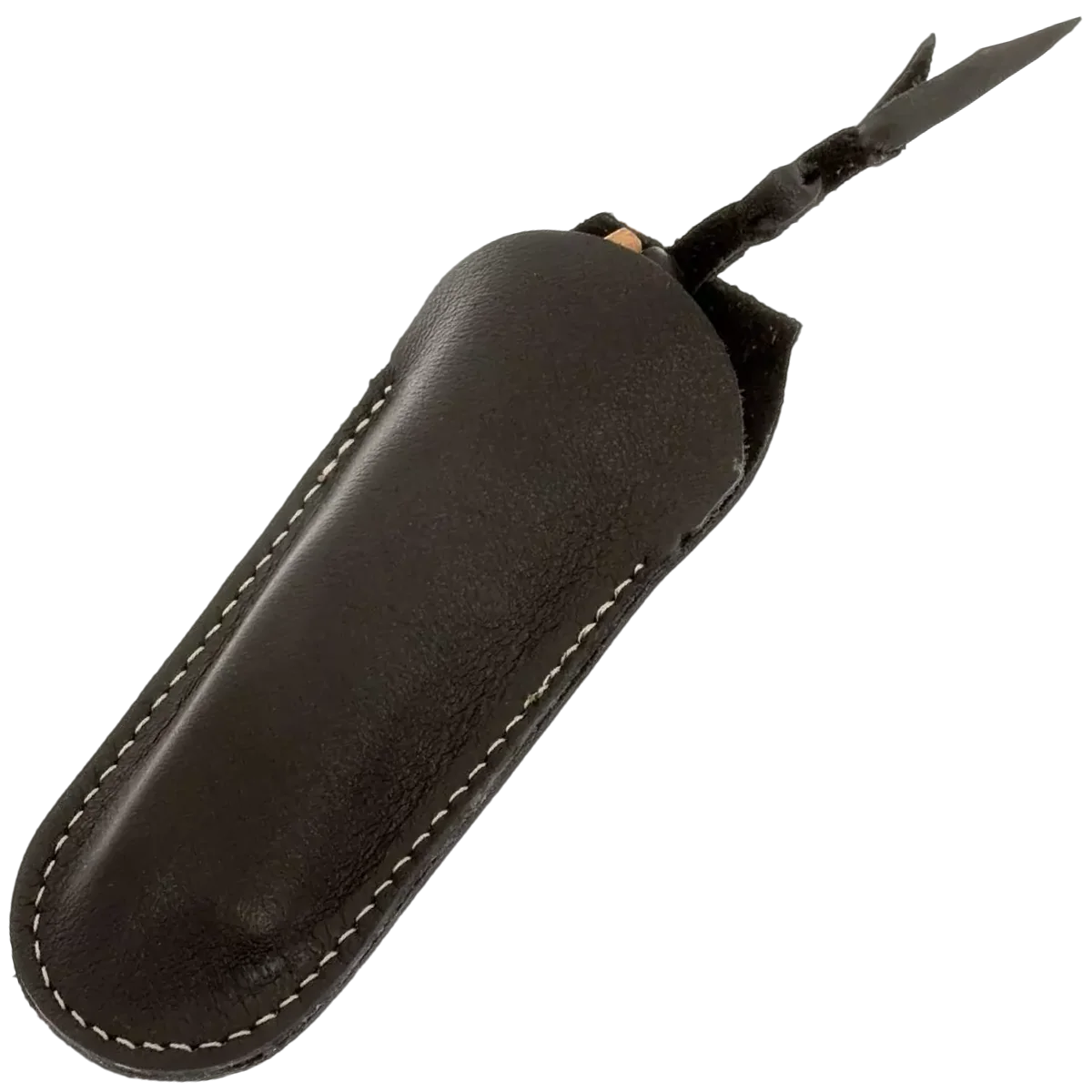 lionSTEEL Opera - Satin D2 / Olive Wood Handle w/Sheath - Image 2