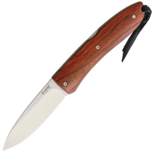 lionSTEEL "Big Opera" Folding knife with D2 blade, Santos wood handle