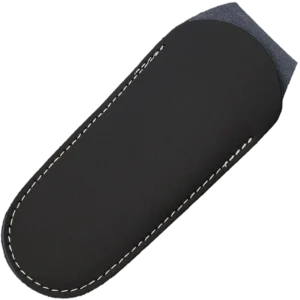 lionSTEEL Black Leather sheath,inside 100x22x13mm