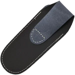 Alternative view of lionSTEEL Black Leather sheath,inside 100x22x13mm