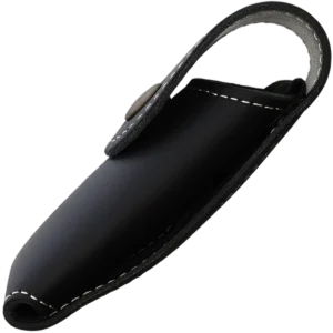 Alternative view of lionSTEEL Small vertical leather sheath, 105x38x15mm