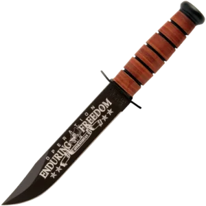 KA-BAR OEF Afghanistan, USMC - Engraved