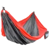 Equip Hammock Two Person Travel Hammock - Red/Gray