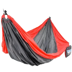 Equip Hammock Two Person Travel Hammock - Red/Gray