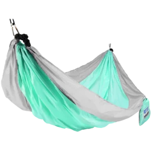 Equip Hammock One Person Travel Hammock - Gray/Mint