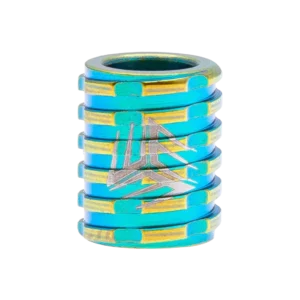 We Knife Titanium Bead - Blue