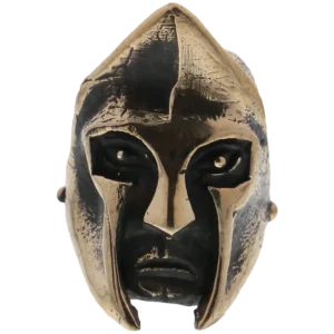 Lion ARMory Archer Bead in Brass