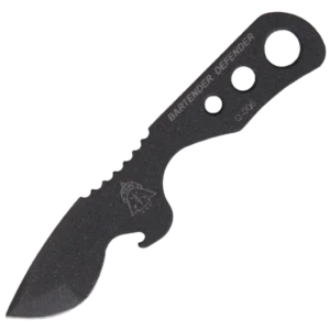 TOPS Bartender Fixed Blade Knife with Bottle Opener