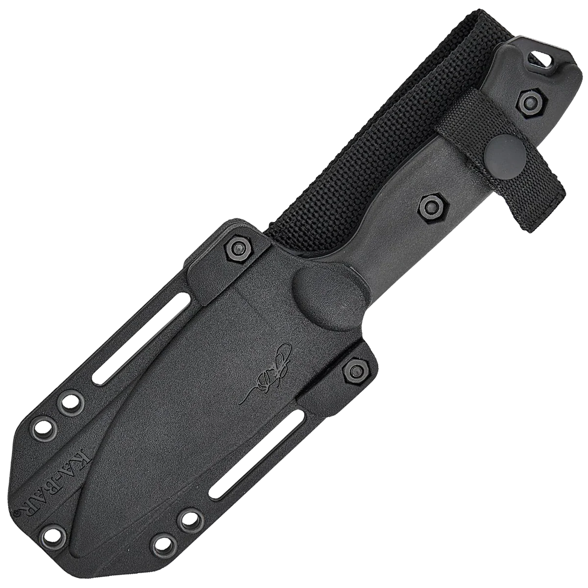 KA-BAR BK19 Becker Nessmuk Bushcraft Knife - Black - Image 2