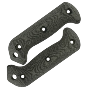 KA-BAR Becker Black Micarta Handle Set for LG Beckers