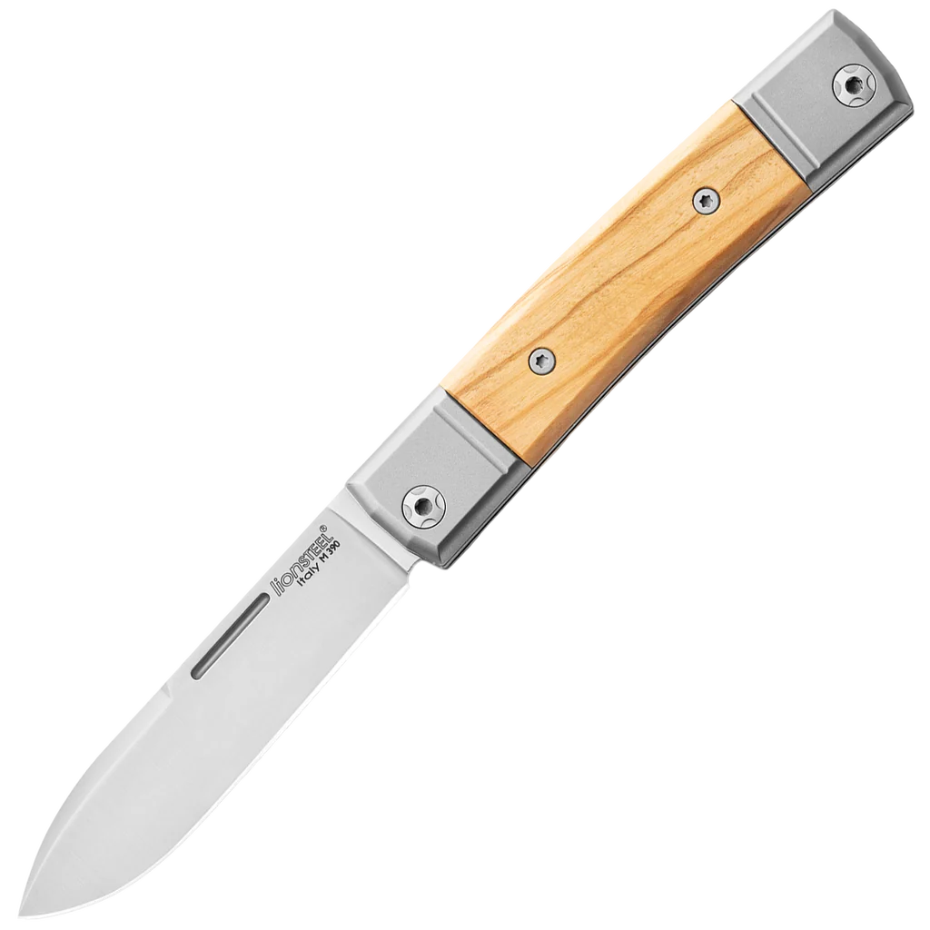 lionSTEEL BESTMAN 1 Olive Wood - Brown Drop