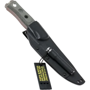 Alternative view of TOPS BROS 154 Stainless, Black Linen Micarta