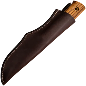 Alternative view of ZA-PAS Biwi 10, Zebrawood Handle & Leather Sheath