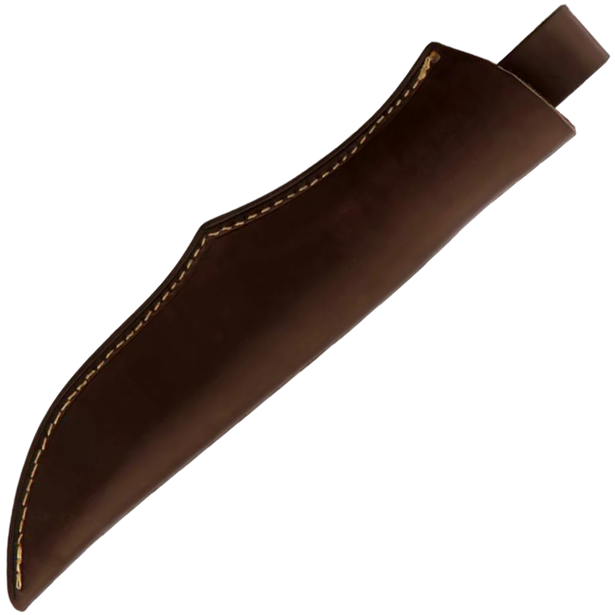 ZA-PAS Biwi 12, Brown Micarta Handle & Leather Sheath - Image 2