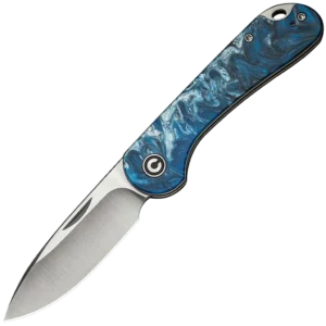 Civivi Elementum Slip Joint - 2.96" Blue Ocean Resin