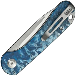 Alternative view of Civivi Elementum Slip Joint - 2.96" Blue Ocean Resin