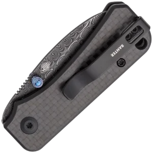 Alternative view of Civivi Baby Banter - 2.34" Damascus/Carbon Fiber & G-10