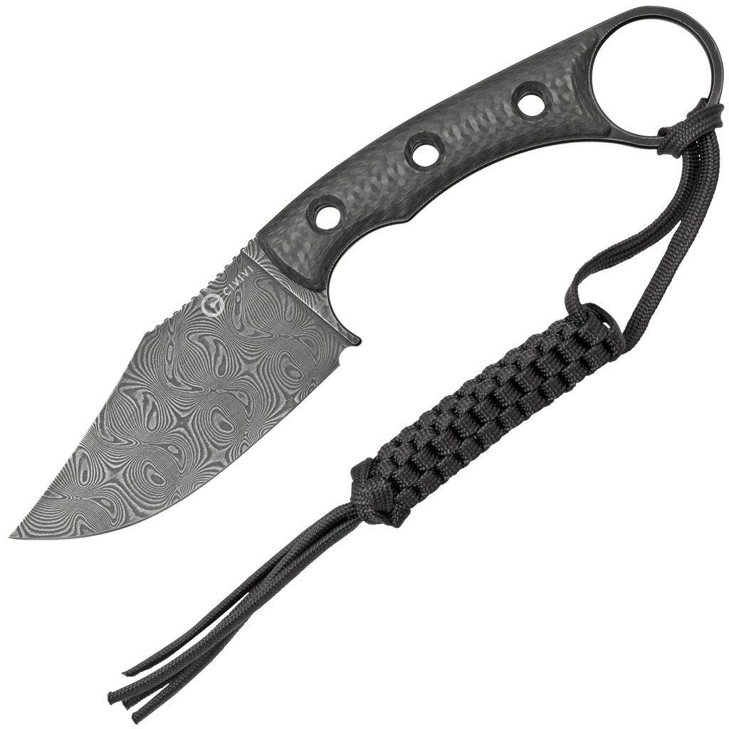Civivi Midwatch - 3.39" Damascus/Carbon Fiber