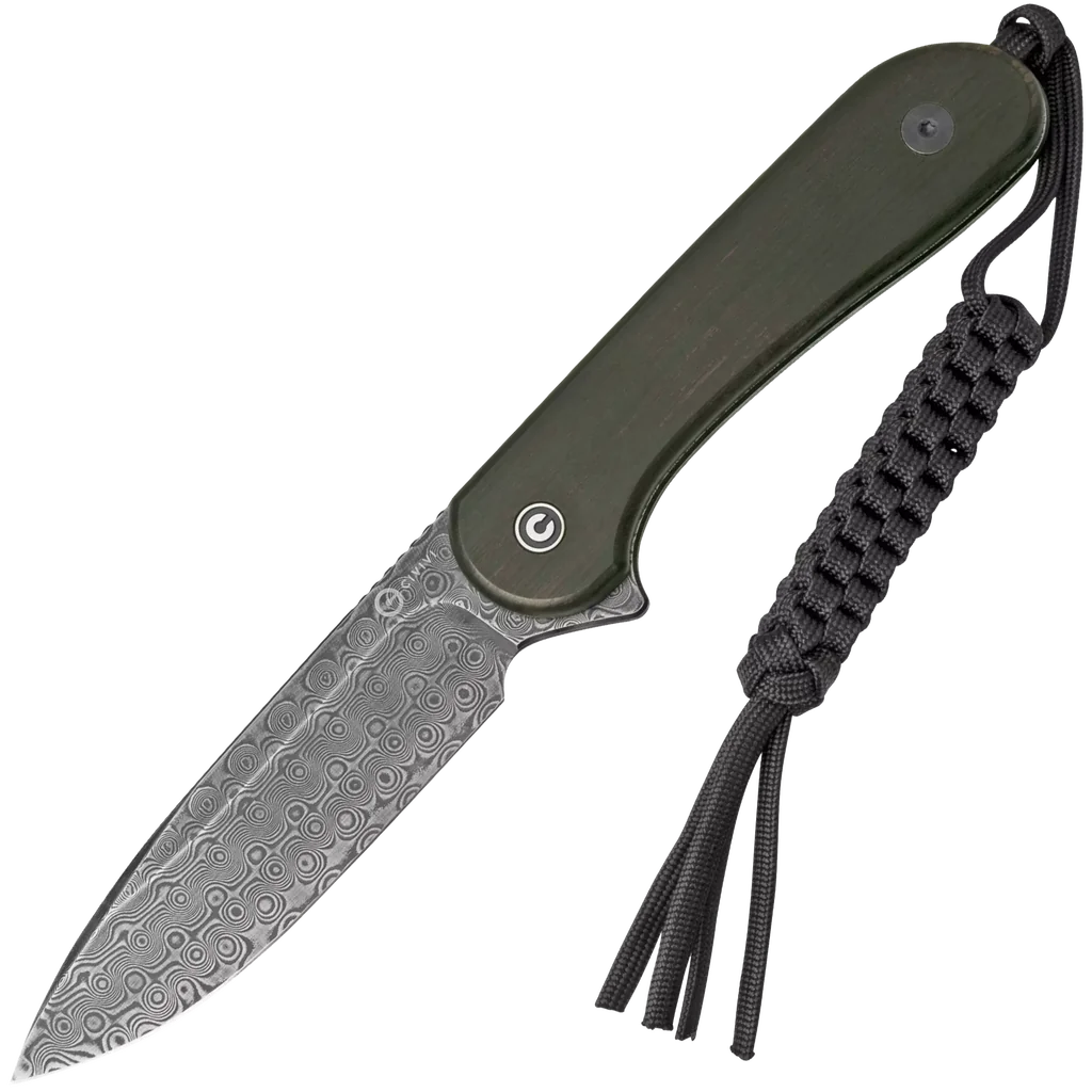 Civivi Fixed Blade Elementum - 3.98" Damascus