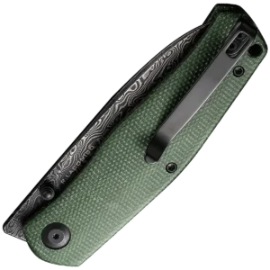 Alternative view of Civivi Sokoke 3.35" Damascus/Micarta