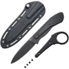 Civivi Varius Fixed Blade Knife - Black G-10