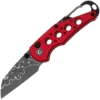Civivi Pragma 2.2" Damascus/ Red Aluminium