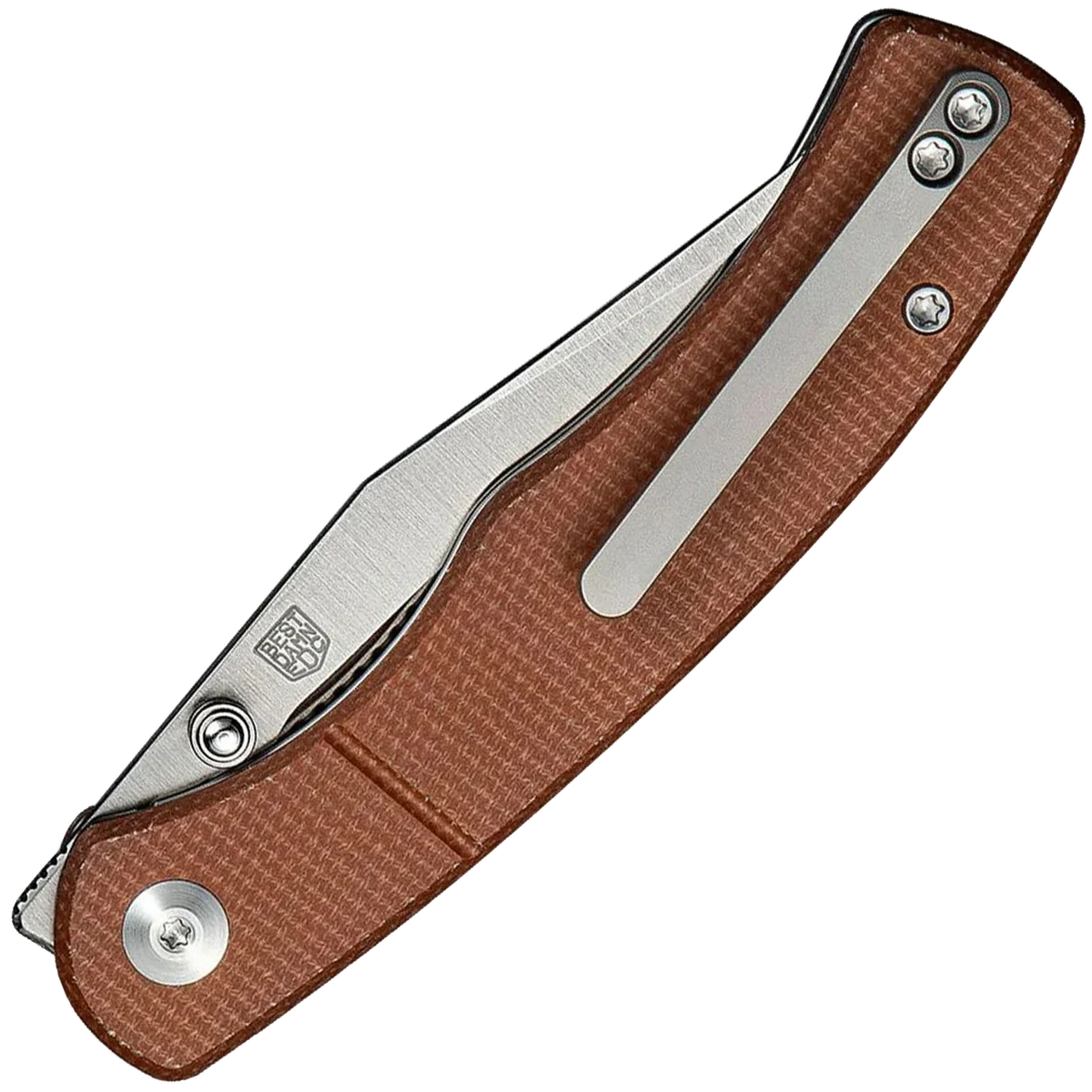 Civivi Clingman - 2.99" Nitro-V/Brown Micarta - Image 2