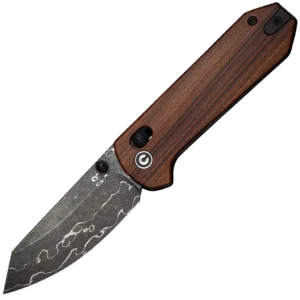 Civivi Yonder 2.88" Damascus/ Guibourtia Wood