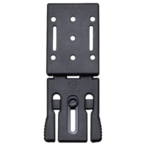 Alternative view of Civivi T-Clip Black FRN Belt Clip