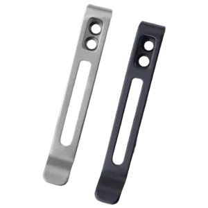 Civivi 2PCS Deep Carry Pocket Clip for EDC Knife with Recessed Screw Hole, NO Screws Included