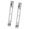 Civivi 2PCS Deep Carry Pocket Clip for EDC Knife with Recessed Screw Hole, NO Screws Included