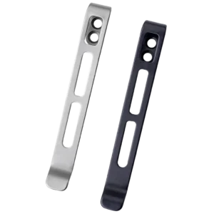 Civivi 2PCS Deep Carry Pocket Clip for EDC Knife with Recessed Screw Hole, NO Screws Included