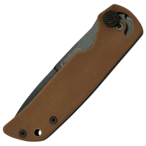 Alternative view of Camillus CUDA™ Mini 6.75" Folding Knife - Coyote Brown