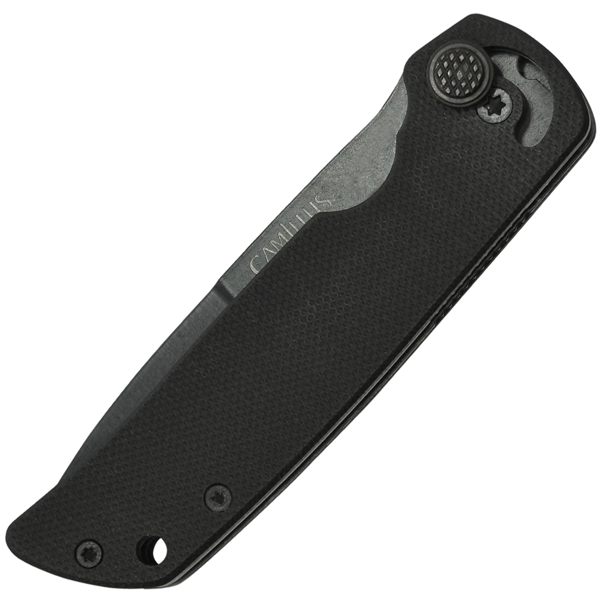Camillus Cuda™ Mini 6.75" Folding Knife, Black - Image 2