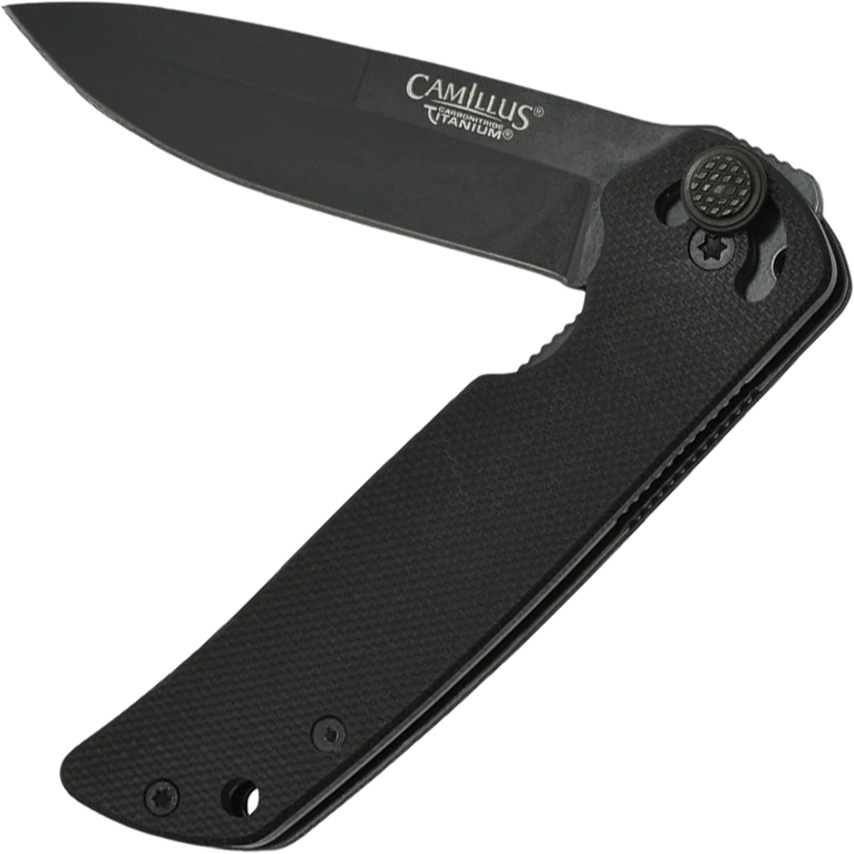 Camillus Cuda™ Mini 6.75" Folding Knife, Black - Image 3