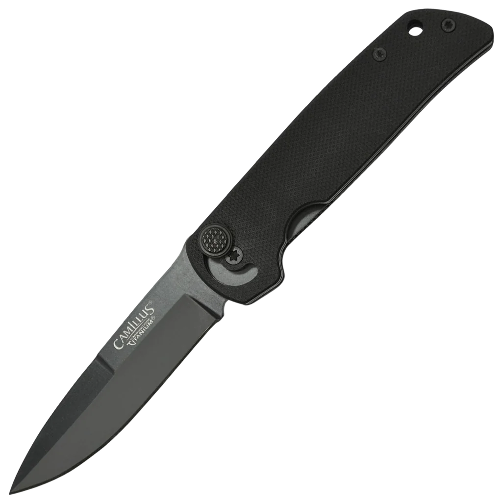 Camillus Cuda™ Mini 6.75" Folding Knife, Black