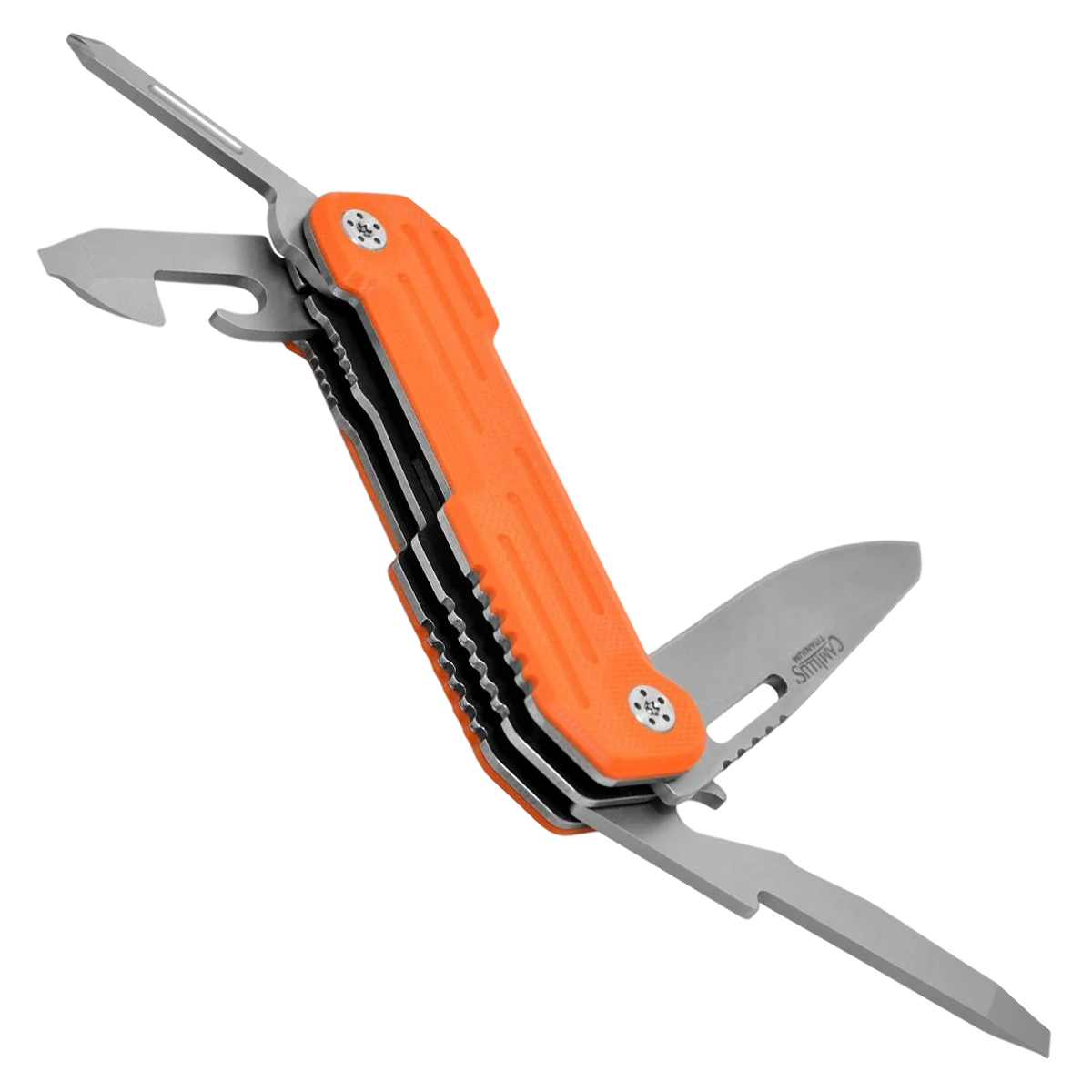 Camillus Pocket Block™ 6.25 Pocket Knife, Orange - Image 4