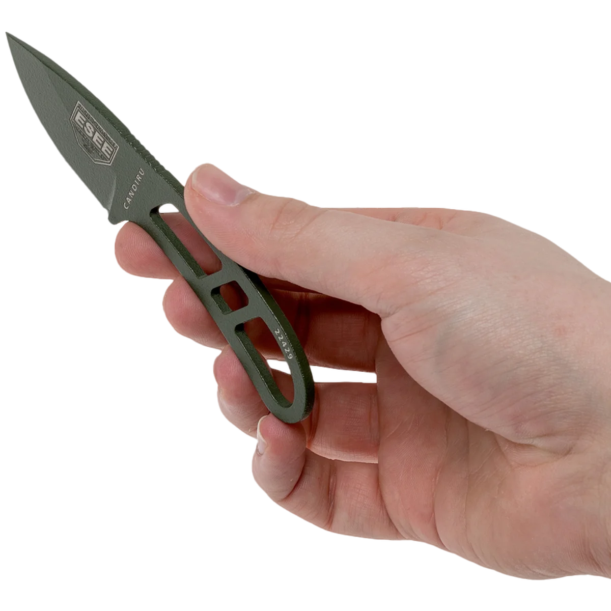ESEE CAN-B-E Candiru Knife - Olive Drab - Image 3