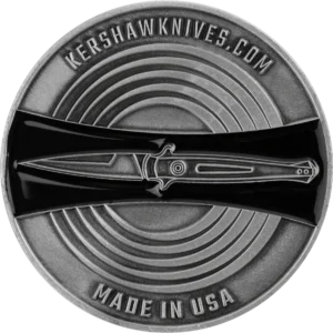 Alternative view of Kershaw Challenge Coin