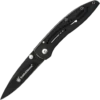 Smith & Wesson 3" Plain Black Blade, Black Stainless Steel Handle
