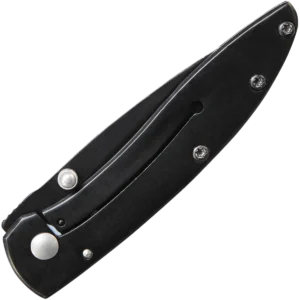 Alternative view of Smith & Wesson 3" Plain Black Blade, Black Stainless Steel Handle