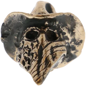 Lion ARMory Cowboy Bead in Brass