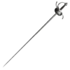 Cold Steel Ribbed Shell Swept Hilt Rapier