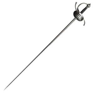 Cold Steel Ribbed Shell Swept Hilt Rapier