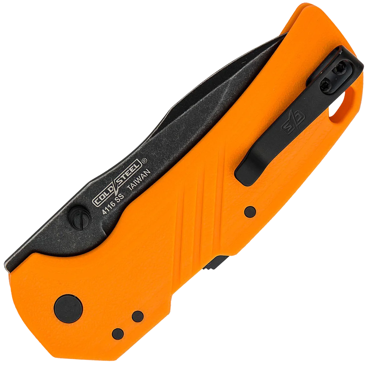Cold Steel 3" Engage - 4116SS Folding Knife, Blaze Orange - Image 2