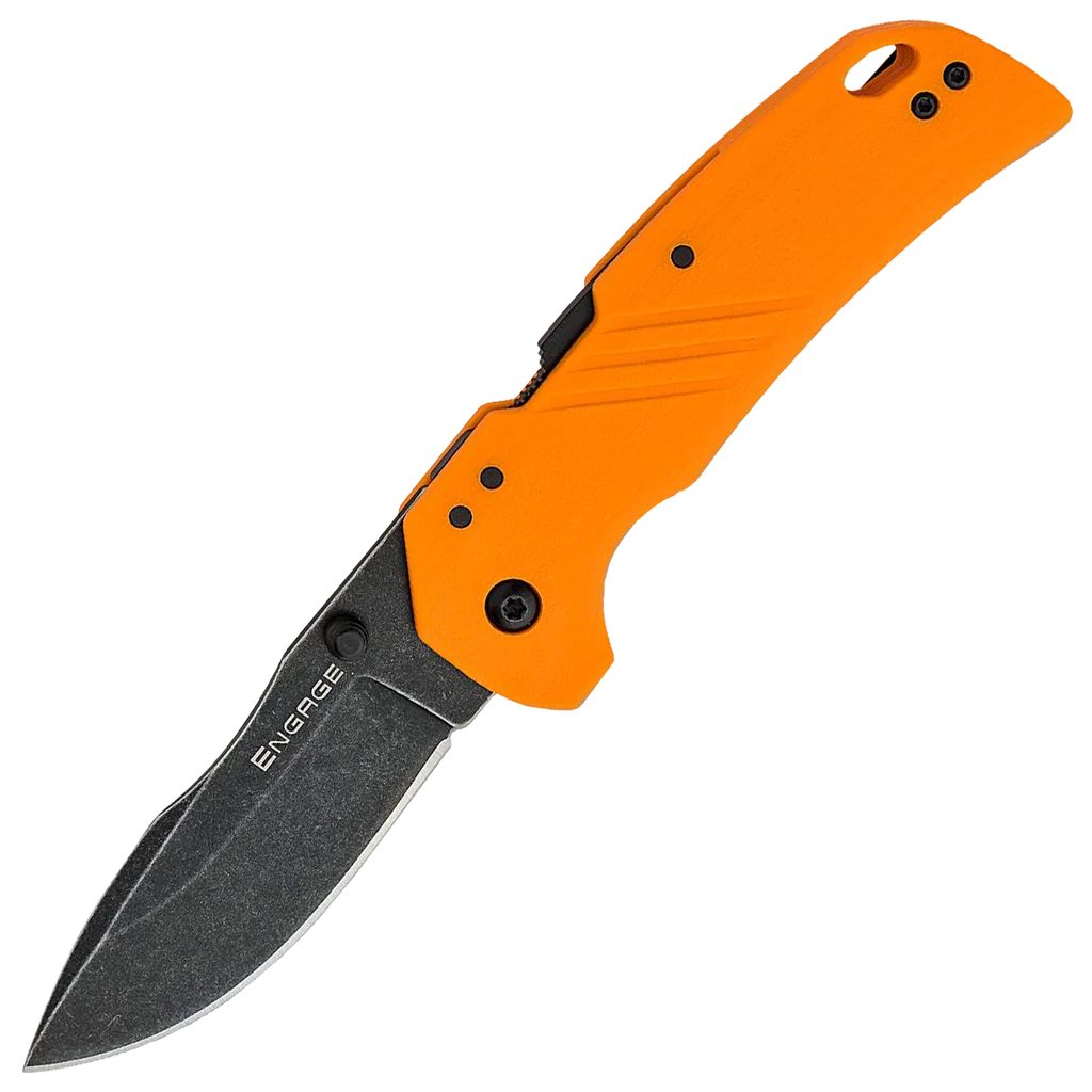Cold Steel 3" Engage - 4116SS Folding Knife, Blaze Orange