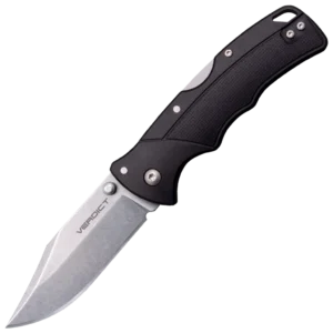 Cold Steel Verdict 4116SS Clip Point Stonewash Finish Black GFN Handle