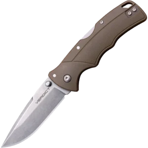 Cold Steel Verdict 4116SS Spear Point Stonewash Finish FDE GFN Handle