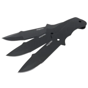 Alternative view of Cold Steel THROWING KNIVES / 8" OVERALL / CLIP POINT BLACK (3 PACK)